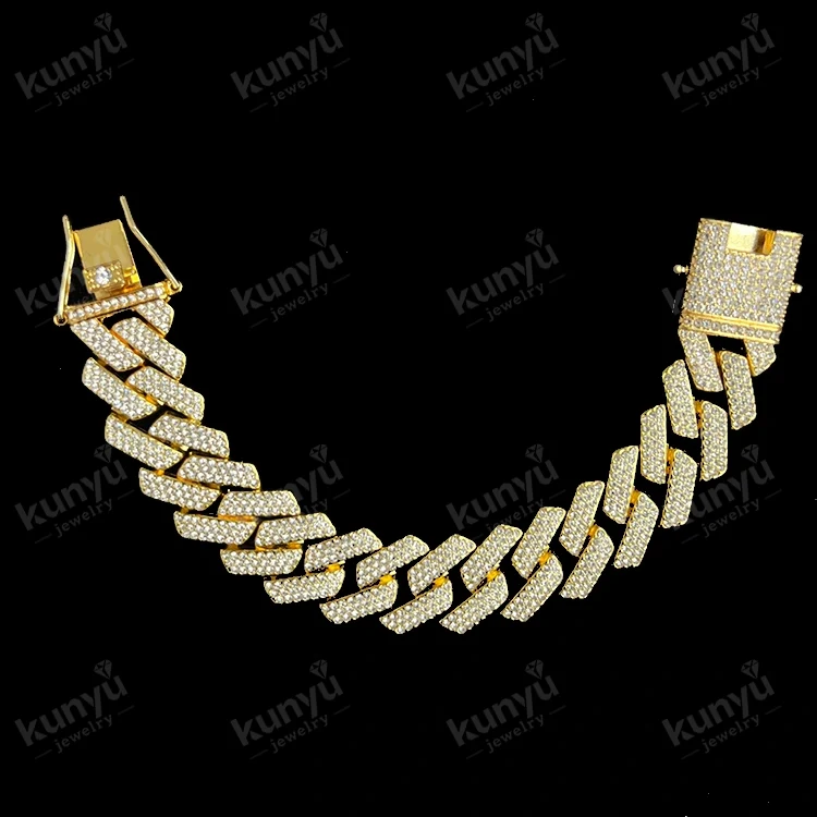 Kubanisches Link-Hip-Hop-Armband Kubanisches Link-Hip-Hop-Armband