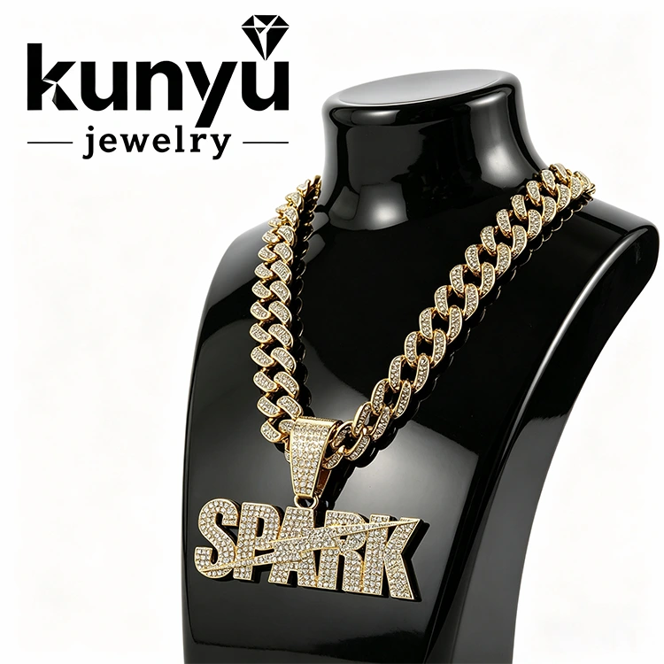 Cuban Link Hip Hop Anhänger Cuban Link Hip Hop Anhänger