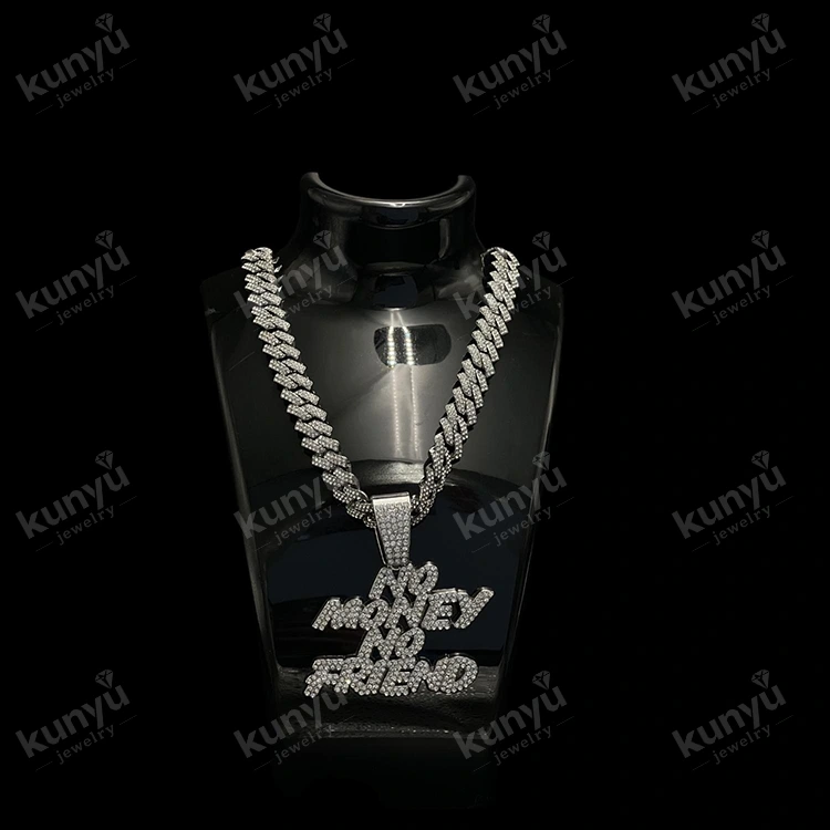 Iced Out Hip Hop Anhänger