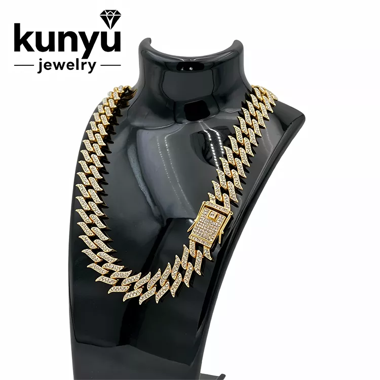 Herren-Hip-Hop-Schmuck-Halskette