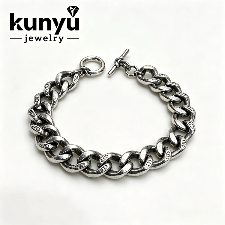 Vintage handgefertigte kubanische Kette